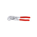 6 in. Adjustable Pliers Wrench with Push-Button Nickel Plated Forged Steel