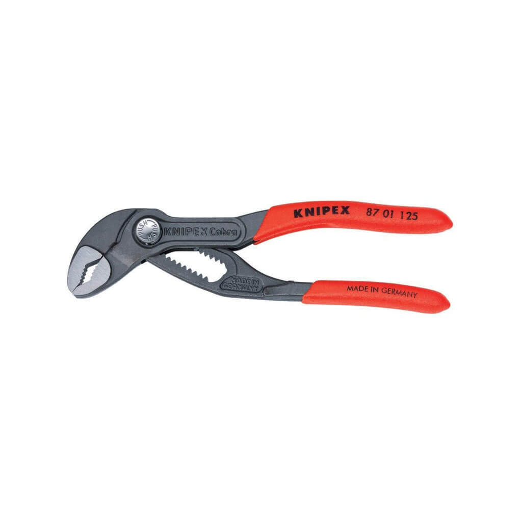 5 in. Mini Cobra Water Pump Pliers Adjustable Self-Locking Chrome Vanadium