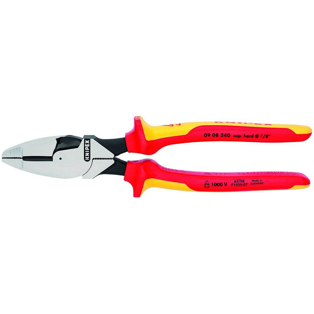 9-1/2 in. Ultra High-Leverage New England Head Style Insulated Lineman's Plier
