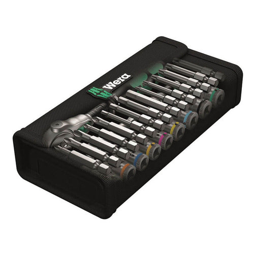 1/4 in. Drive Metric Speed Ratchet Set 28-Piece with Textile Storage Pouch