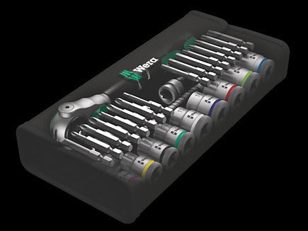 3/8 in. Drive Speed Ratchet Metric Socket Set 29-Piece with Extensions
