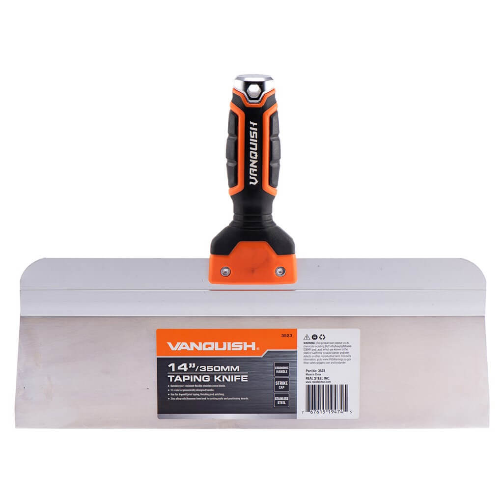 14 in. Stainless Steel Drywall Taping Knife