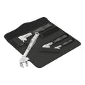 Self-Adjusting Open-Ended Ratcheting Spanner Wrench Set 4-Piece Metric Imperial
