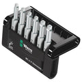 6-Piece Universal Square Recess Driver Bit Set with Holding Function