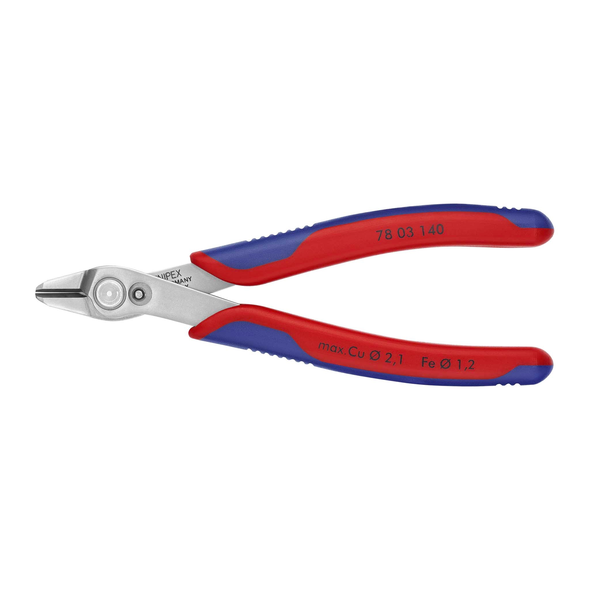 5-1/2 in. Electronics Flush Cut Precision Wire Cutter with Spring Opening