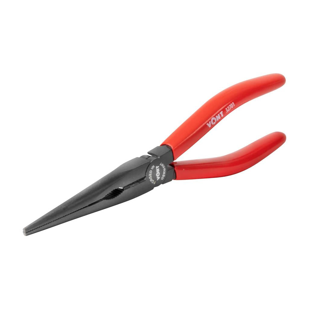 8 in. Long Nose Pliers with Comfort Grip and Tethering Loop
