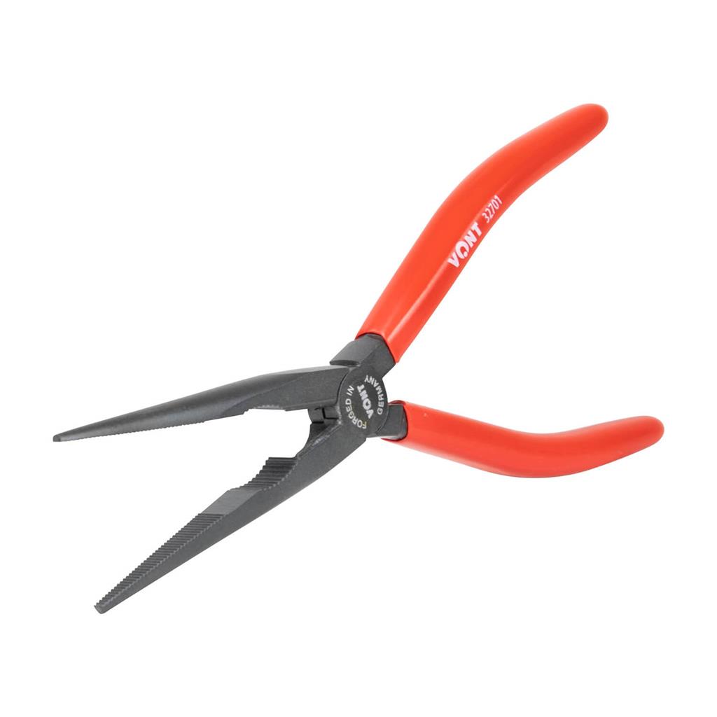 8 in. Long Nose Pliers with Comfort Grip and Tethering Loop