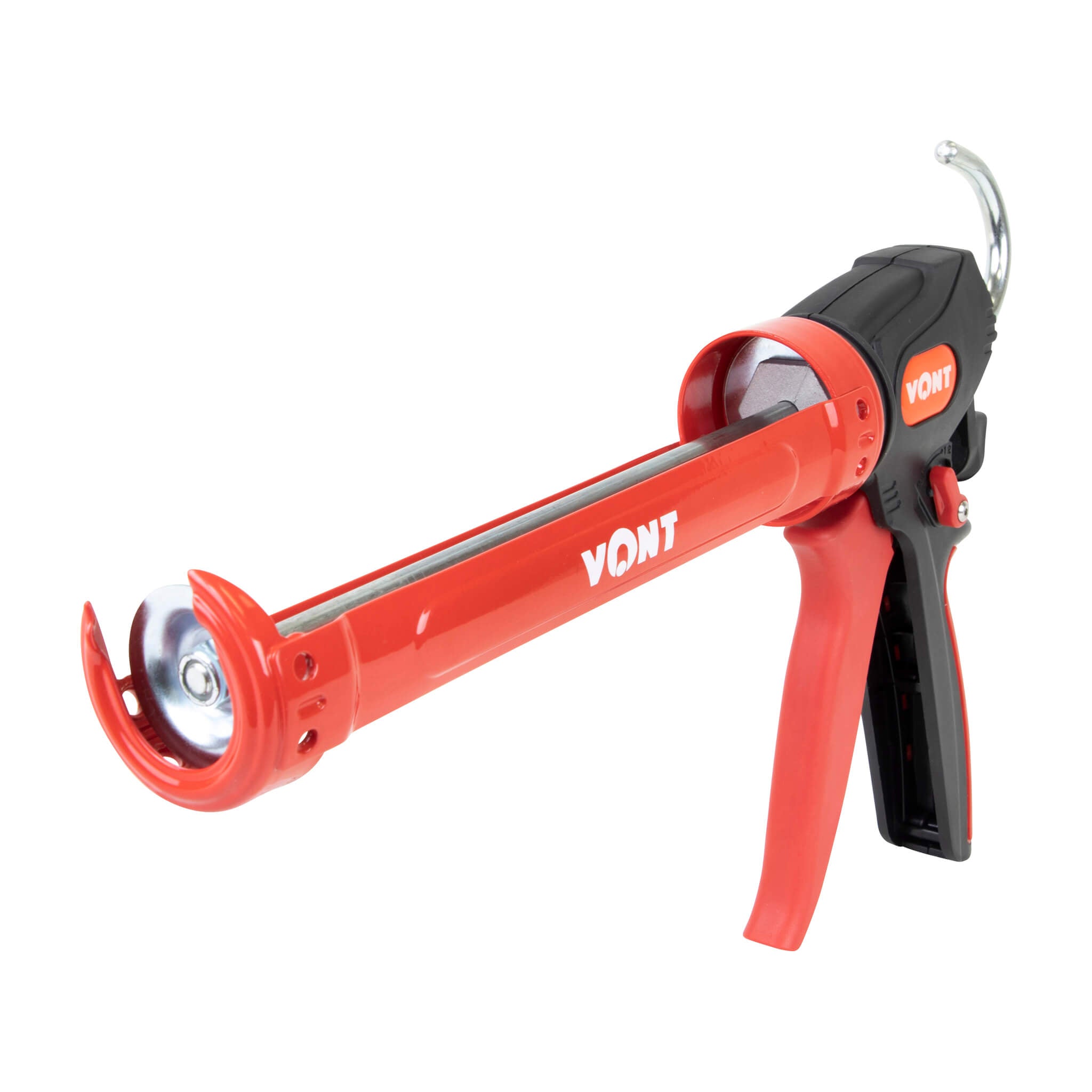 Switchable 12:1 and 24:1 Thrust Single Cartridge Manual Caulking Sealant Gun