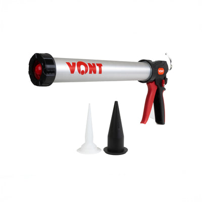 600 ml 12:1 / 24:1 Switchable Dual Sausage & Caulking Gun