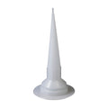 Clear Standard Sausage Gun Nozzles (10-Pack)