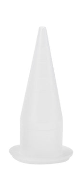 Large Clear Sausage Gun Nozzles 10-Pack PP Material Caulking Accessories