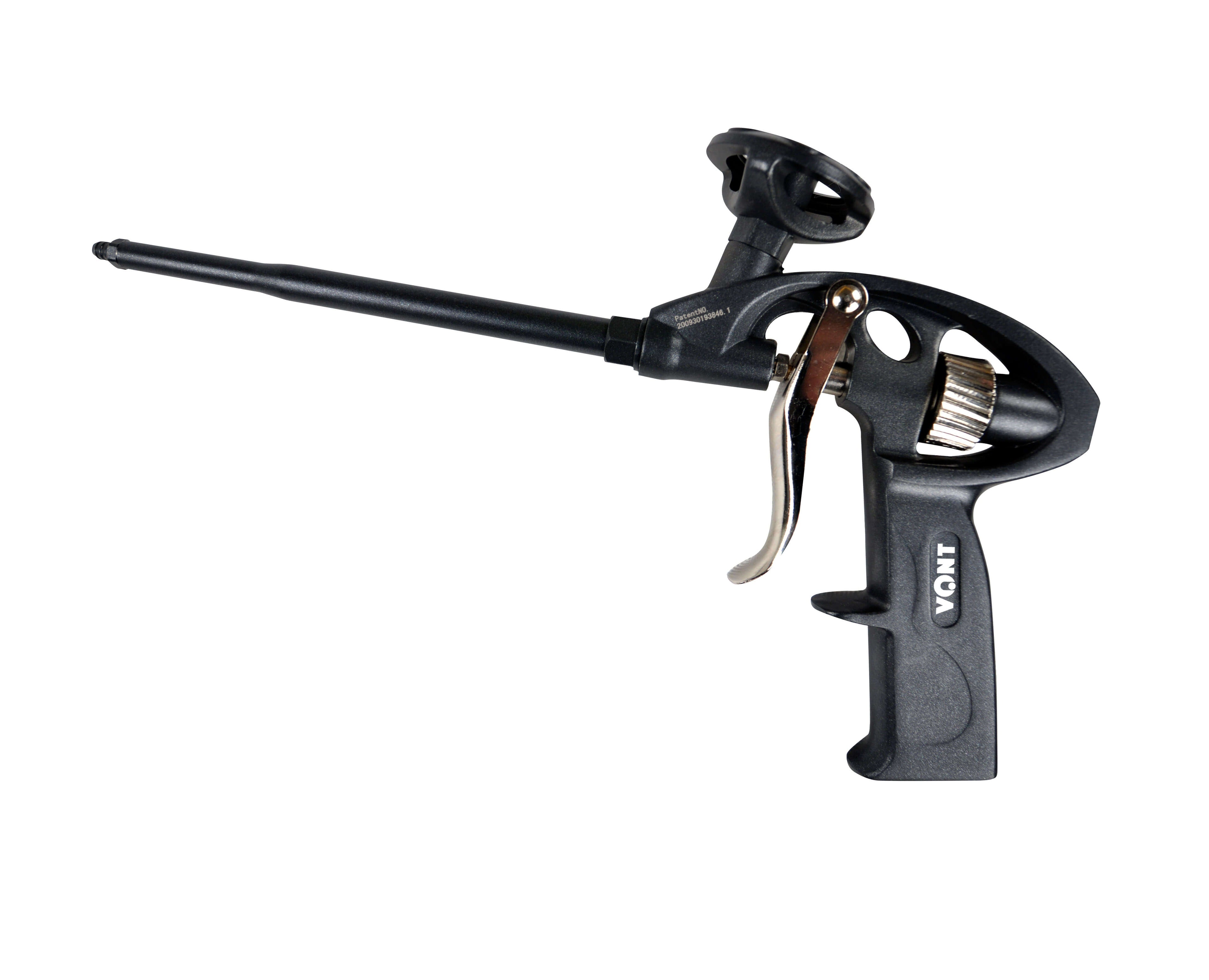 Heavy Duty Teflon Expanding Insulating Spray Foam Gun with Aluminum Body