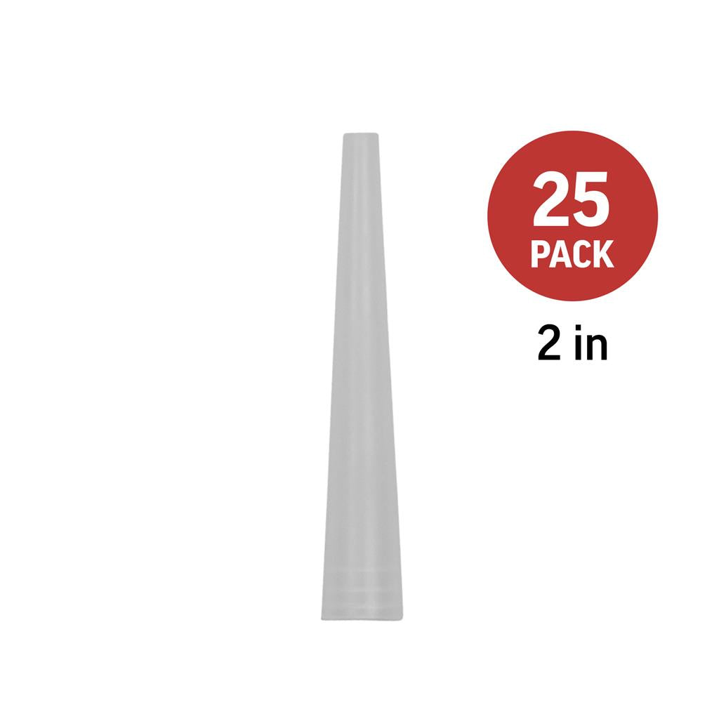 2 in. Spray Foam Gun Nozzle Short Tips Replacement (25-Pack)