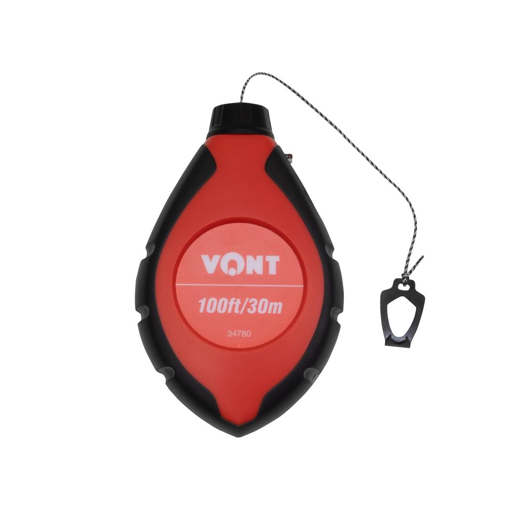 100 ft. / 30 m Chalk Line with 6:1 Gear Ratio and ABS Case