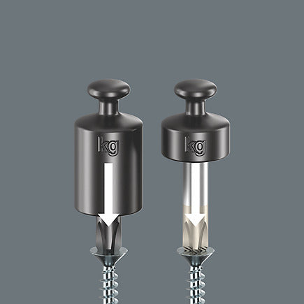 6-Piece Slotted Phillips Square Screwdriver Set with Rack