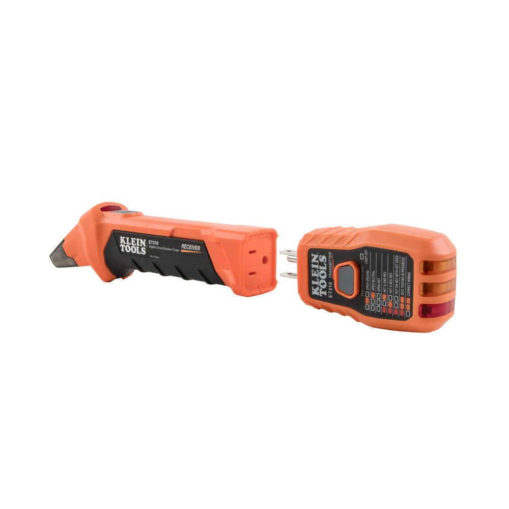 Digital Circuit Breaker Finder with GFCI Tester and Outlet Wiring Checker